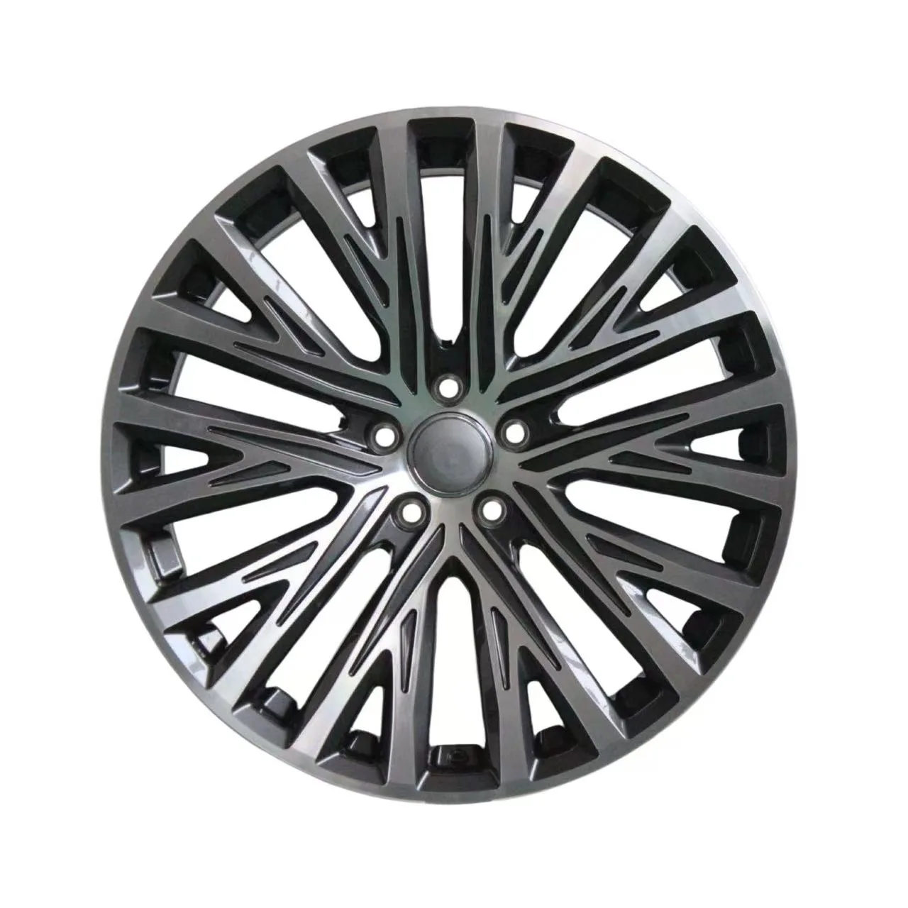 High Quality Monoblock Gloss Black Forged Wheel Multip Spoke Design for 2025 Audi A4/A6/A8 18 Inch 19 Inch
