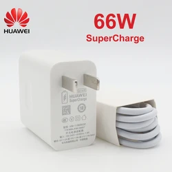 66W EU US SuperCharge Super Fast Charger For Huawei P40 P50 P30 Pro Mate 50 40 30 Honor 50 Majic 3 4 2 Honor 80 70 60 SE 50 Pro