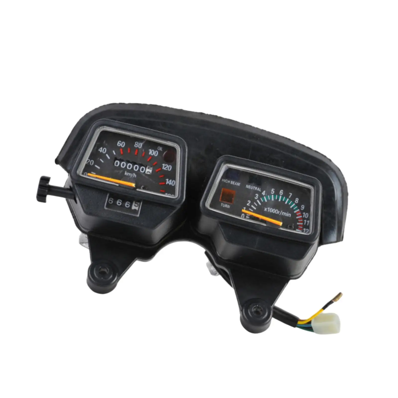 Motorcycle Gauge Cluster Speedometer Tachometer High Performance Replacement Sturdy Professional Accessories for DT125