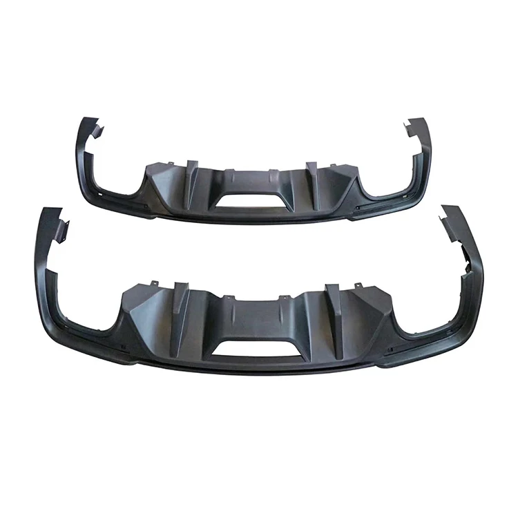 

High Quality GT Style PP Material Car Bumper Rear Diffuser Lip For Mustang 2018-2022