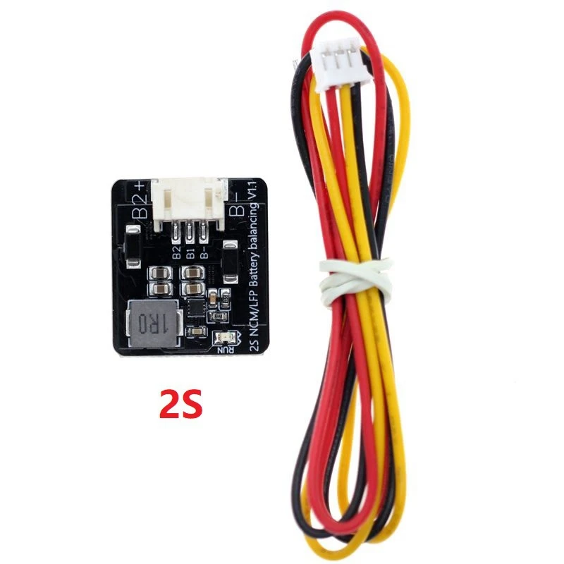Módulo ecualizador de batería de litio Lifepo4, equilibrador activo BMS, transferencia de energía, 1.2A, 2S