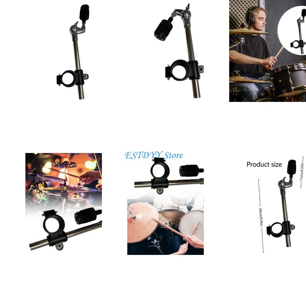 

G6DE Quick Install Drum Triggers Mount Clamp For Multiple Electronic Drum Model Use