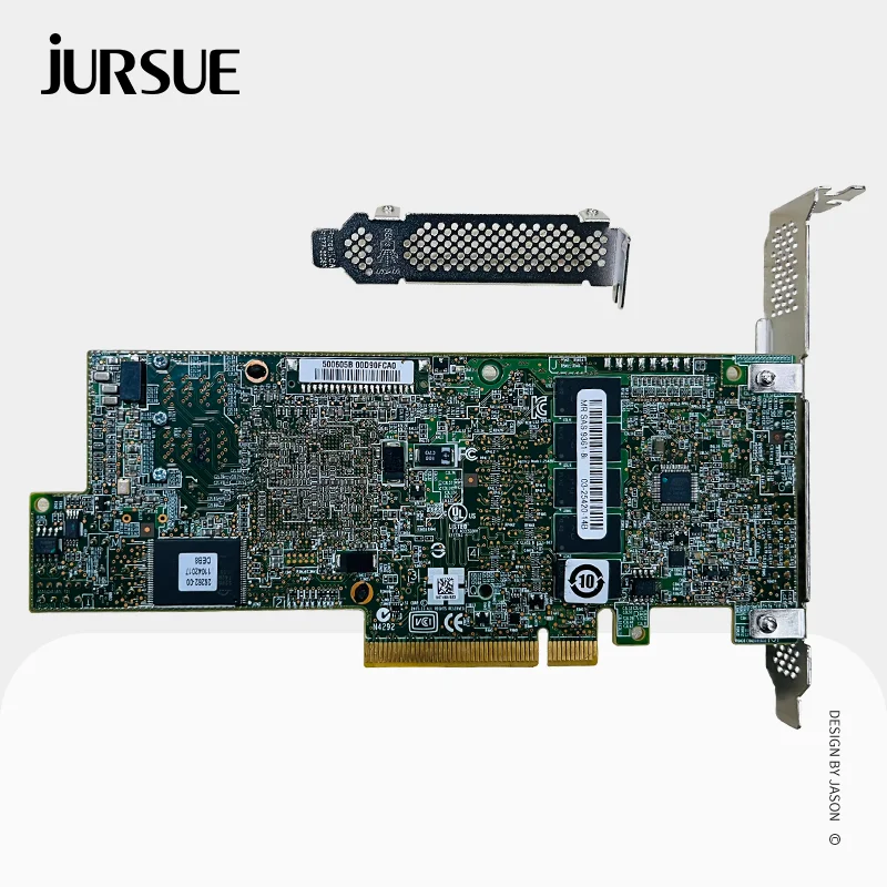 LSI 9361-8i 12Gb/s SAS SATA PCIe 3.0 RAID Controller Card 1GB CacheVault LSI00418 Expander Card + 2P 8643 cable