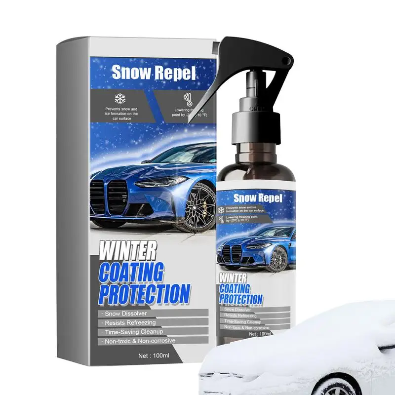 

Winter Window Frost Spray Snow Melting Spray Car Window Glass Deicing Frost Spray Winter Vehicle Supplies