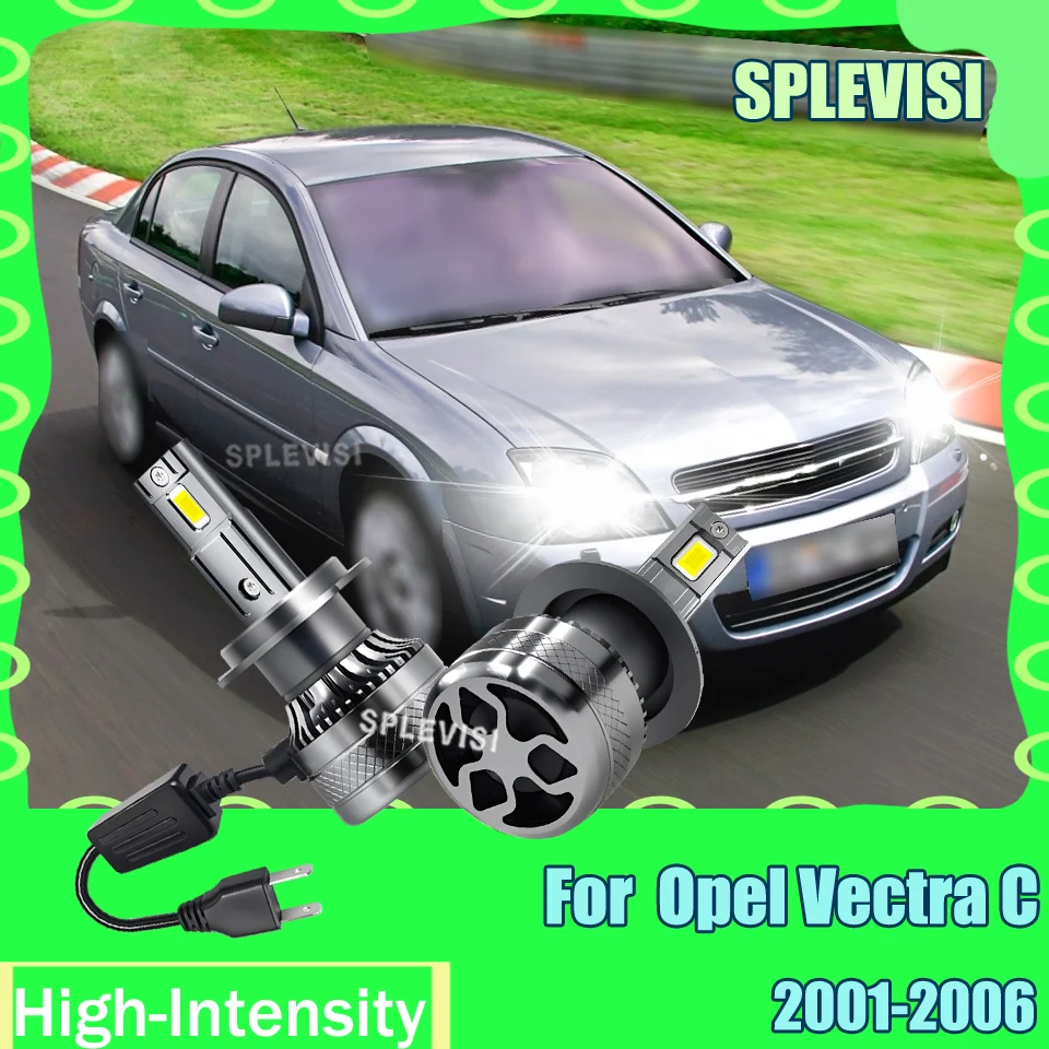 

Newest Arrival CSP Chips H7 LED Headlight Bulbs Upgrade High Low Beam Car Light For Opel Vectra C 2001 2002 2003 2004 2005 2006