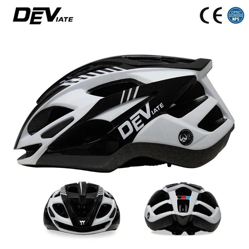 DEVIATE Road Cycling Helmet Plus Size Bicycle Riding Helmet For Men Women Ultralight Breathable Bicycle Mountain Bike Safety Cap