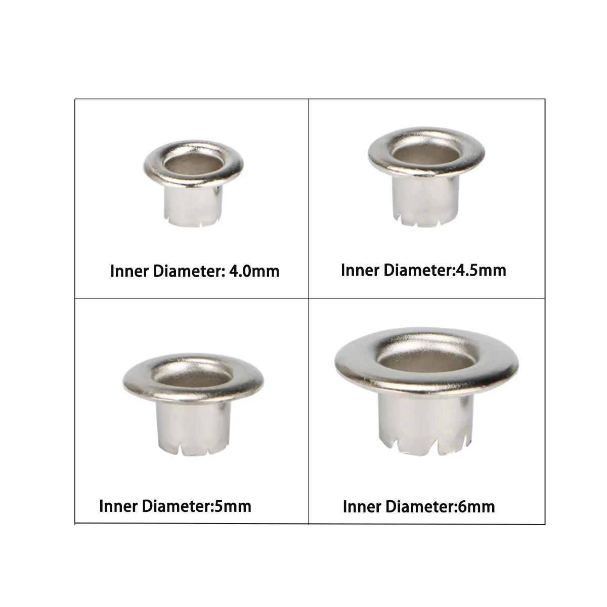 Flower Eye Buckle/Chicken Eye/Metal Silver Hollow Rivet/Handbag File Bagshoe Eye Buckle