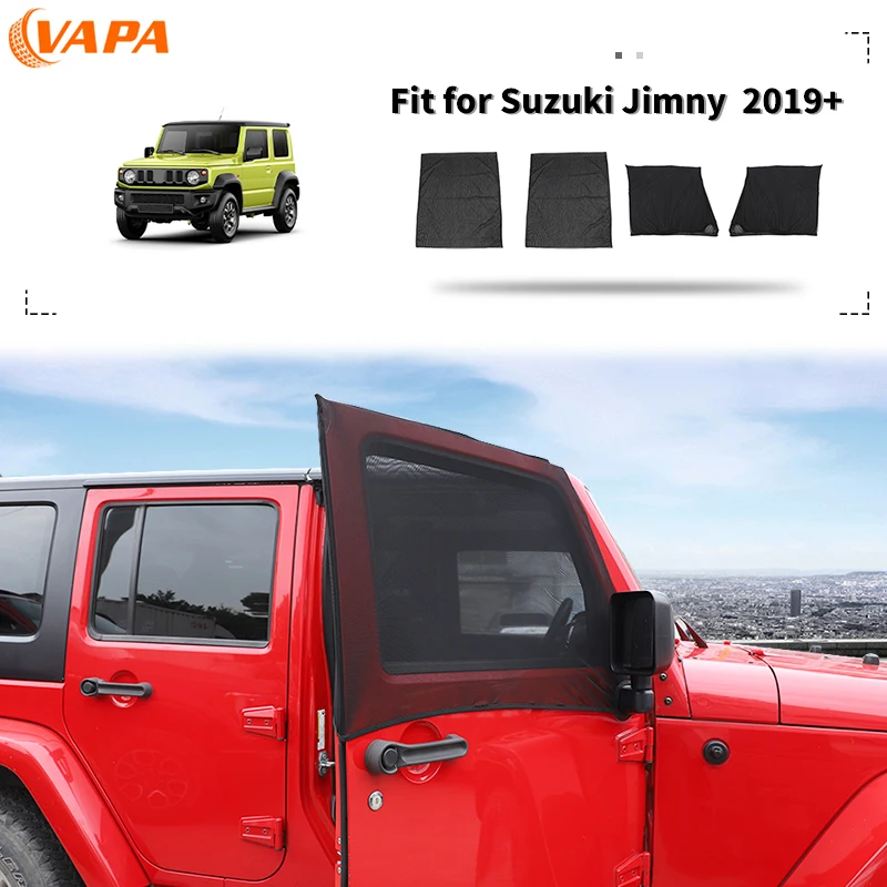 Window Sunshade and Insect Screen Shade Protection Net For Jeep Wrangler TJ/JK/JL/JT/BJ40 Car Accessories