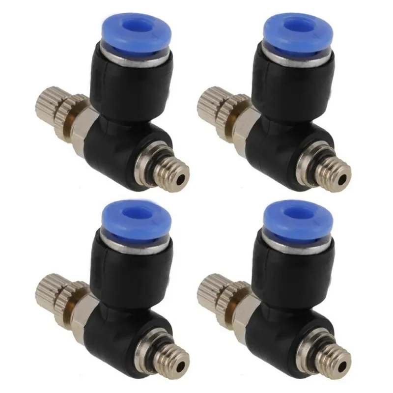 

SL Type 4 6 8 10 12mm Fast Connection Pneumatic Fitting M5 1/8" 1/4" 3/8" 1/2" Air Speed Regulating Valves Throttle Valve