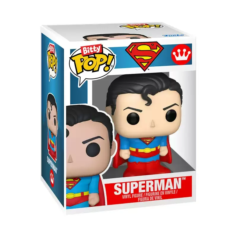 DC Comics Funko Pop Comics y superhéroes Towns Superman y la fortaleza de la soledad Figuras periféricas Adornos coleccionables