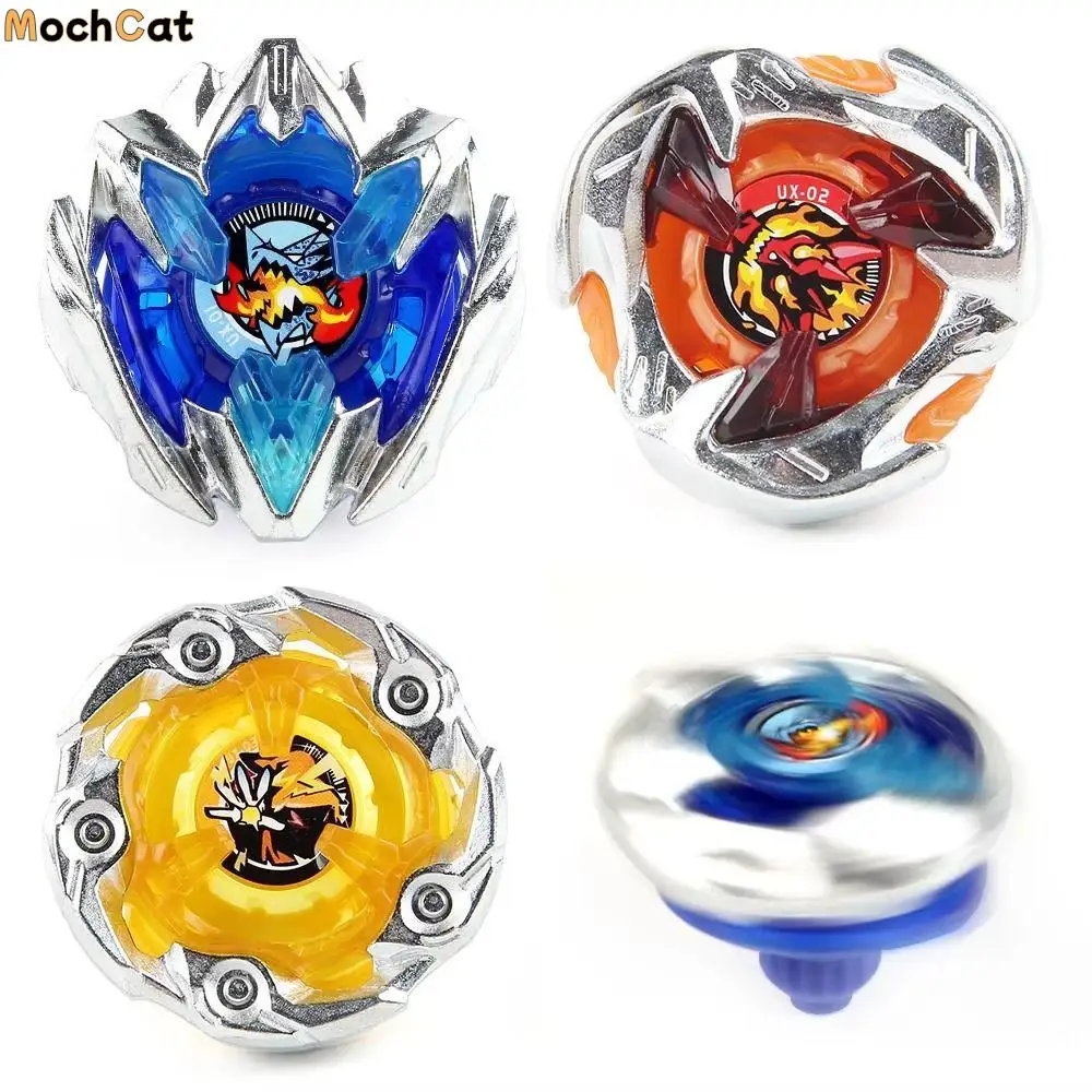 

Alloy Spinning Battle Top Toys Rotary Puzzle Game UX Bey X Gyro Multi-player Portable Classic Spinning Tops Toy Birthday Gift