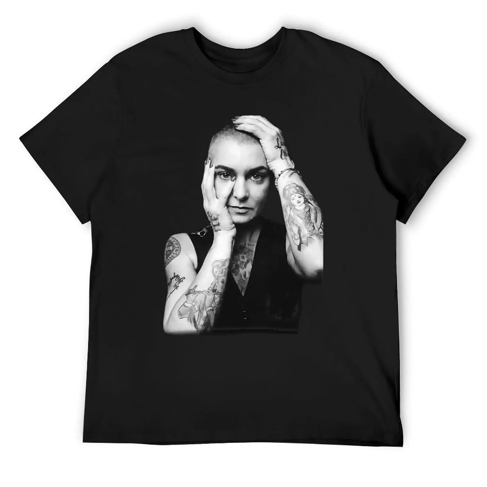 Sinead Monochrome T-Shirt anime t shirts plain fitted t shirts for men