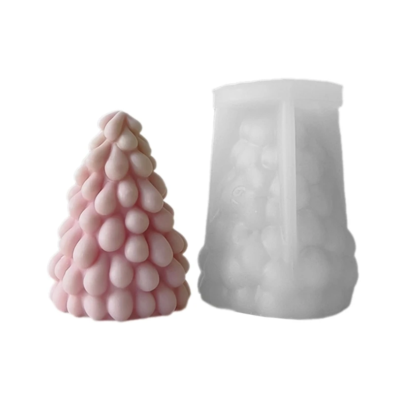 Silicone Ornament Molds Soap Making Moulds Christmas Tree Moulds Silicone Texture for Home Decorations