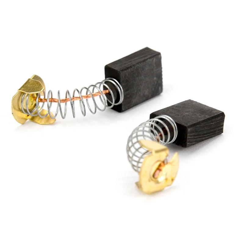 10 Peças Escovas de Carvão 51A CB-459 203 ACC-100 para Motores Elétricos Kit de Escovas de Carvão para Ferramentas Elétricas Acessórios para Esmerilhadeira Angular e Cortadores