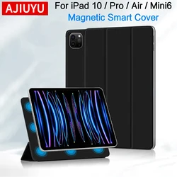 For iPad Air 4 Case Air 5 for iPad Pro 11 Case iPad Pro 12 9 Case 12.9 Mini 6 Cover for iPad 10th Generation Magnetic Case