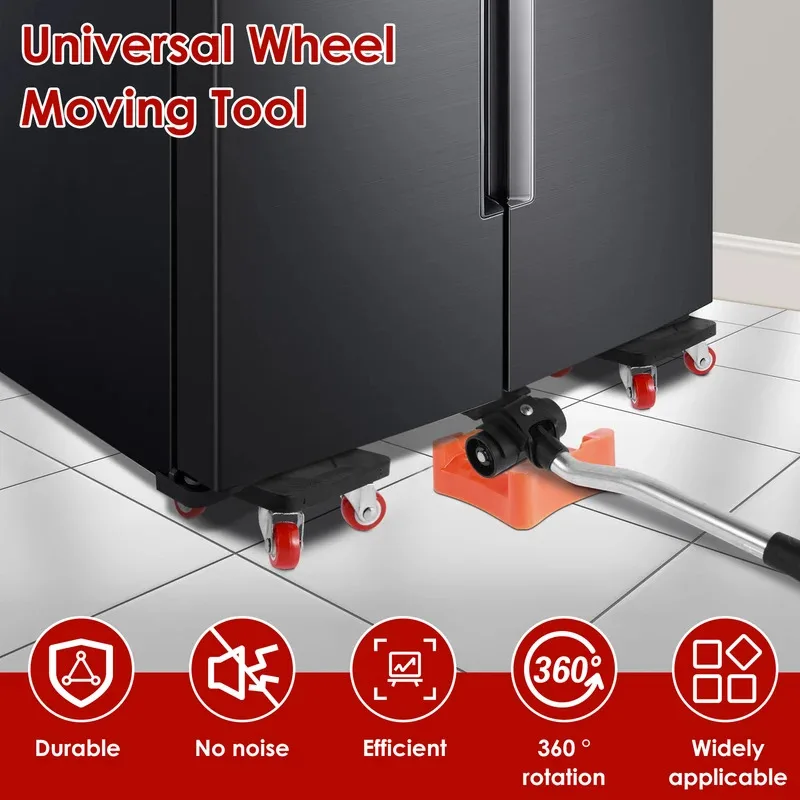 Furniture Moving Transport Roller Set Heavy Duty Furniture Lifiting Caster Tool Furniture Transport Lifter Sliders Roller Tool