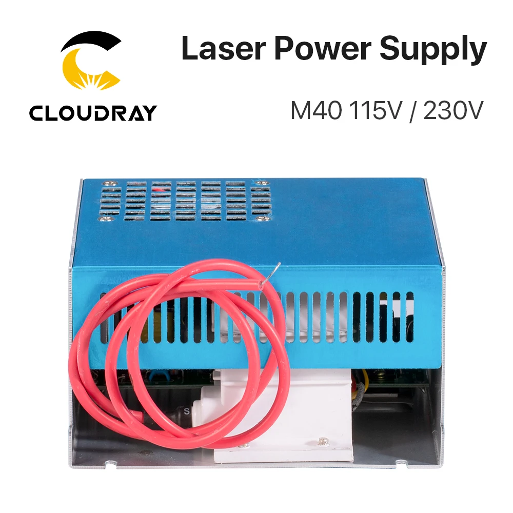 Imagem -03 - Cloudray-fonte de Alimentação Laser para Gravação e Corte 40w M40 115v 230v 3550w