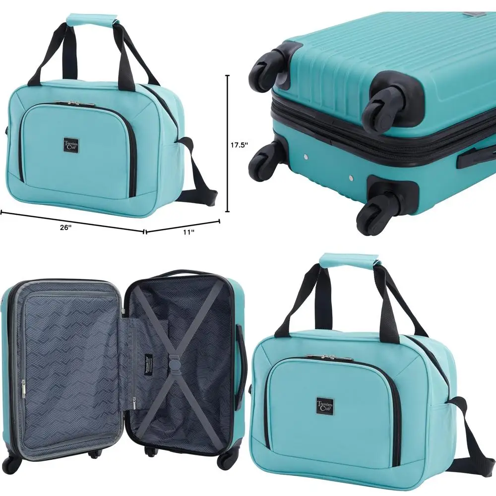 

Набор из 4-х больших чемоданов Midtown Emerald с жестким корпусом