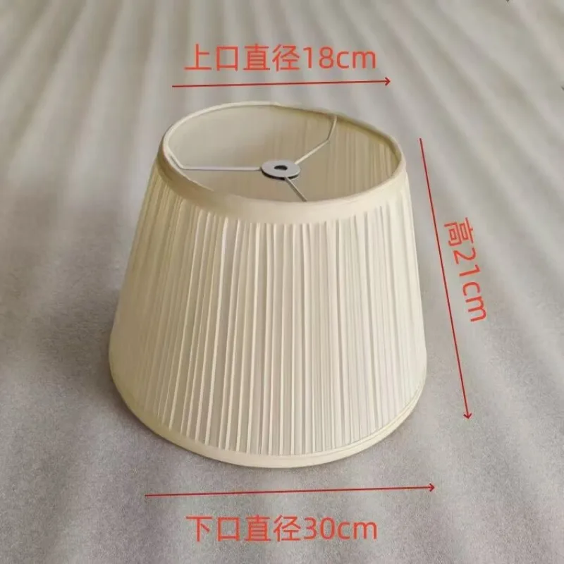 Small Lamp Shade,Barrel Fabric Lampshade for Table Lamp and Floor Light, Natural Linen Hand Crafted, Spider Diameter 0.4 Inch