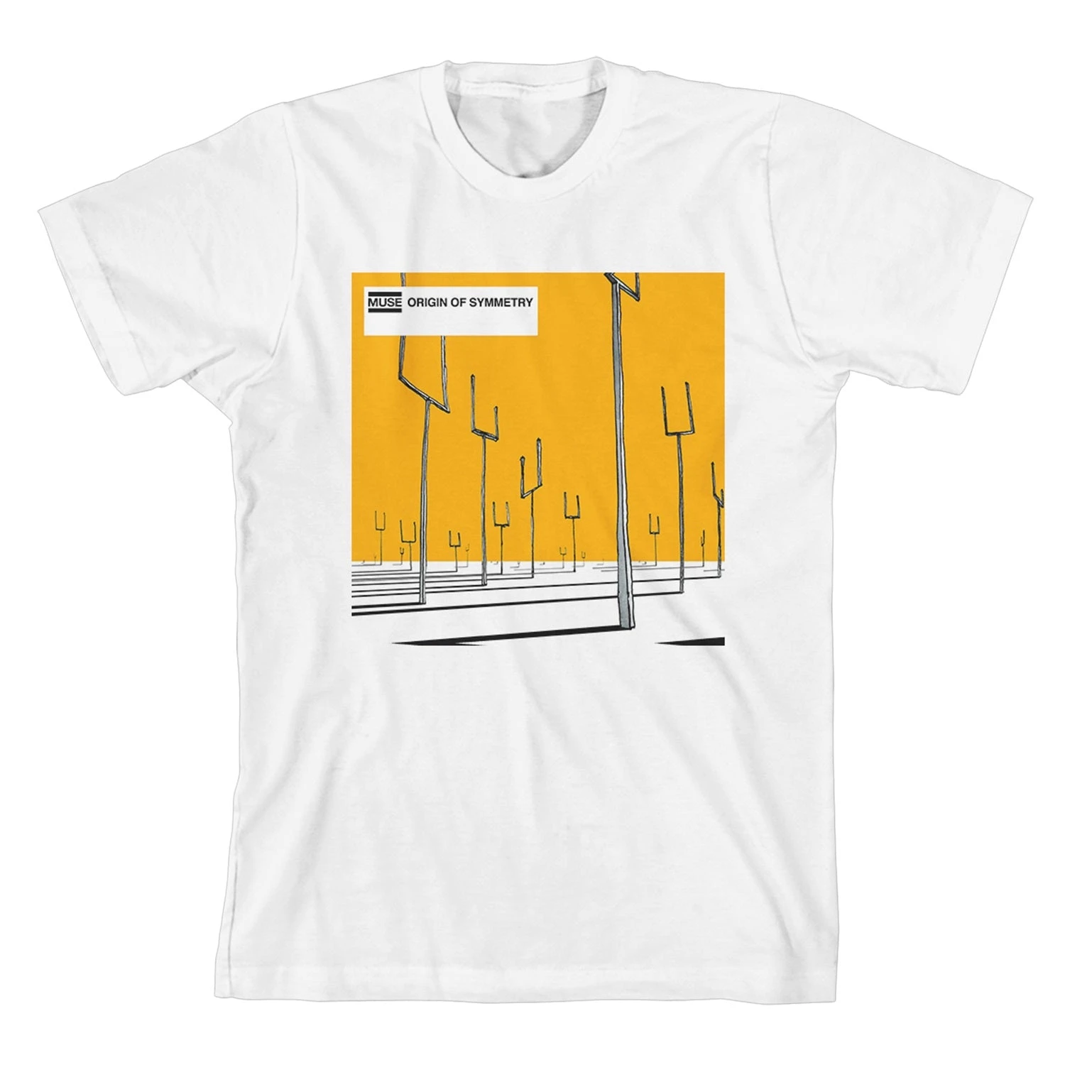Origin of Symmetry Album Art Muse Band T-Shirt Cotton Graphic Tee Men Women Summer Streetwear