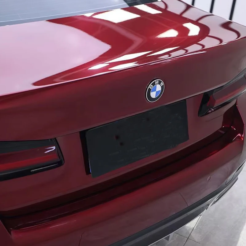 Glossy Color Dragon Blood Red Car Color Changing Film Liquid Metal Series Color PET Decorative Film PPF Paint Protection Film