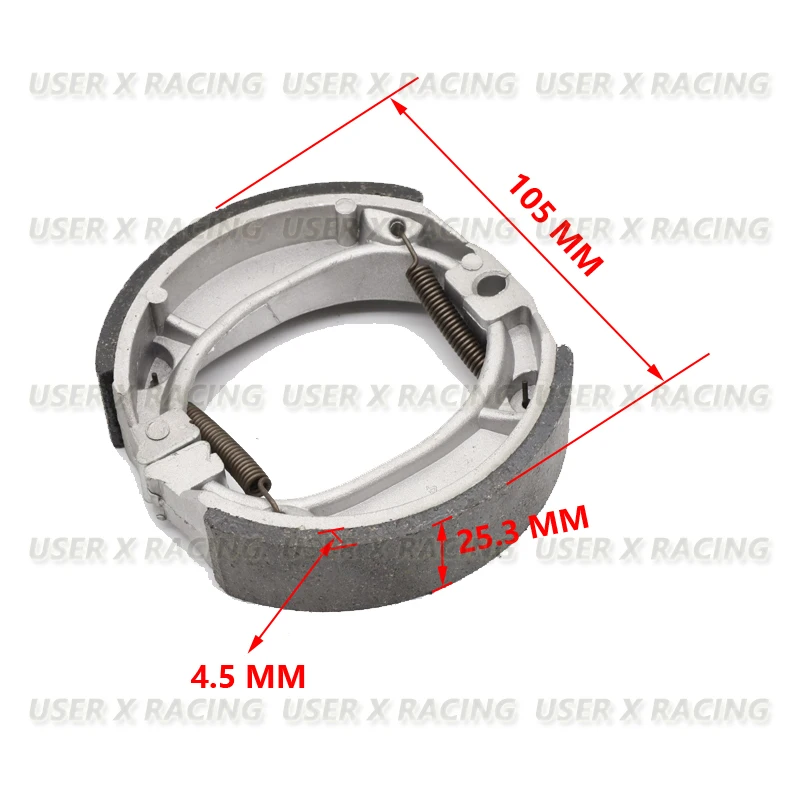 USERX Universal motorcycle brake shoe block brake pad brake electric motorcycle scooter JH70 Honda100 High quality modified