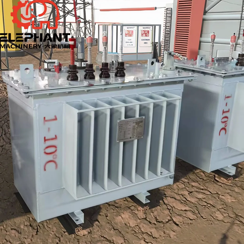 Power Transformer 800kva 3 Phase Oil Immersed Transformer Transform Iron Core with 400V Output