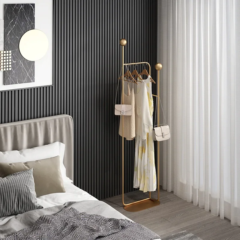 Italienischer Stil, leichter Luxus, Kleiderbügel, Boden, Schlafzimmer, Kleidung, Haushalt, Wohnzimmer, Kleidung