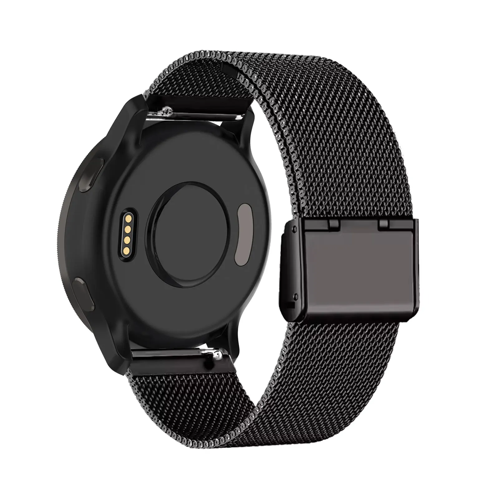 

Metal Bands for Garmin Vivoactive 5/Vivoactive 3/Vivoactive 3 Music/D2 Air X10 Band, Stainless Steel Mesh Breathable Strap