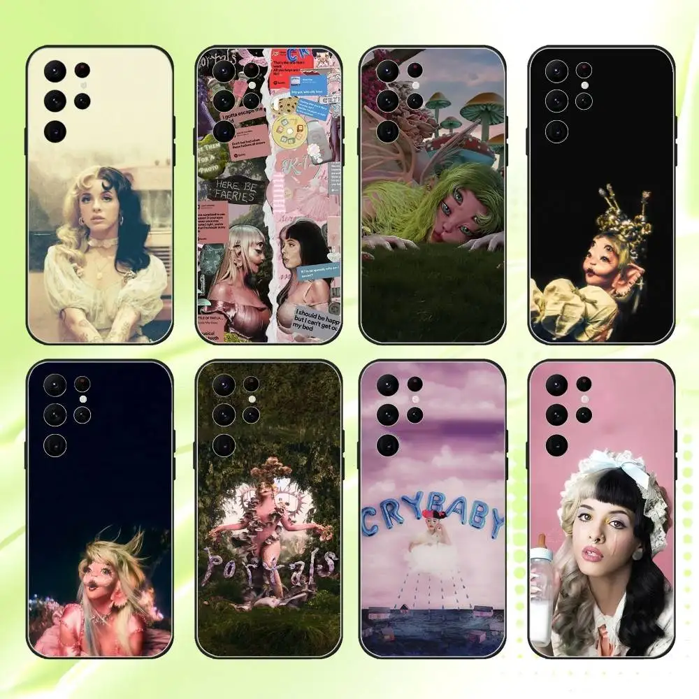 

Melanie Martinez Portals Phone Case For Samsung S 25,24,23,22,30,21,10,9,Ultra,Plus,Lite,FE,4,5G Black Soft Case