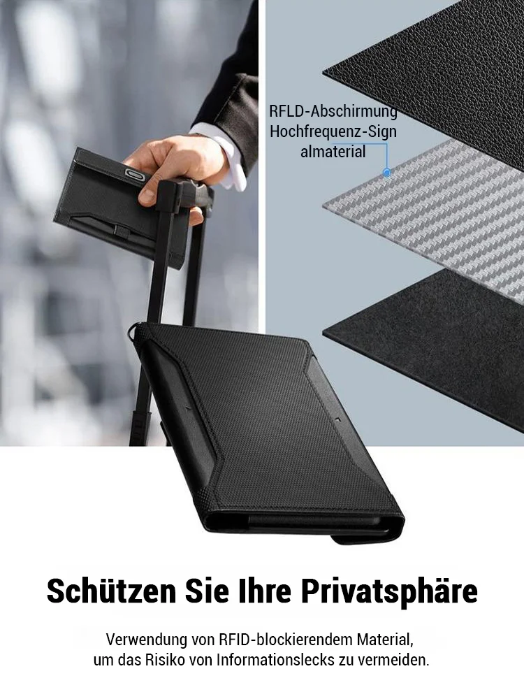 Dompet Paspor Kulit Multifungsi Tas Paspor Magnetik Tempat Kartu Identitas Bisnis Tempat Kartu PU Pelindung Paspor Perjalanan