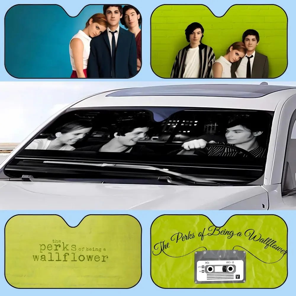 

Movie The Perks Of Being A Wallflower Sun Visor Retractable Car Sun Visor Anti-Glare UV Protection Front Window Sunshade