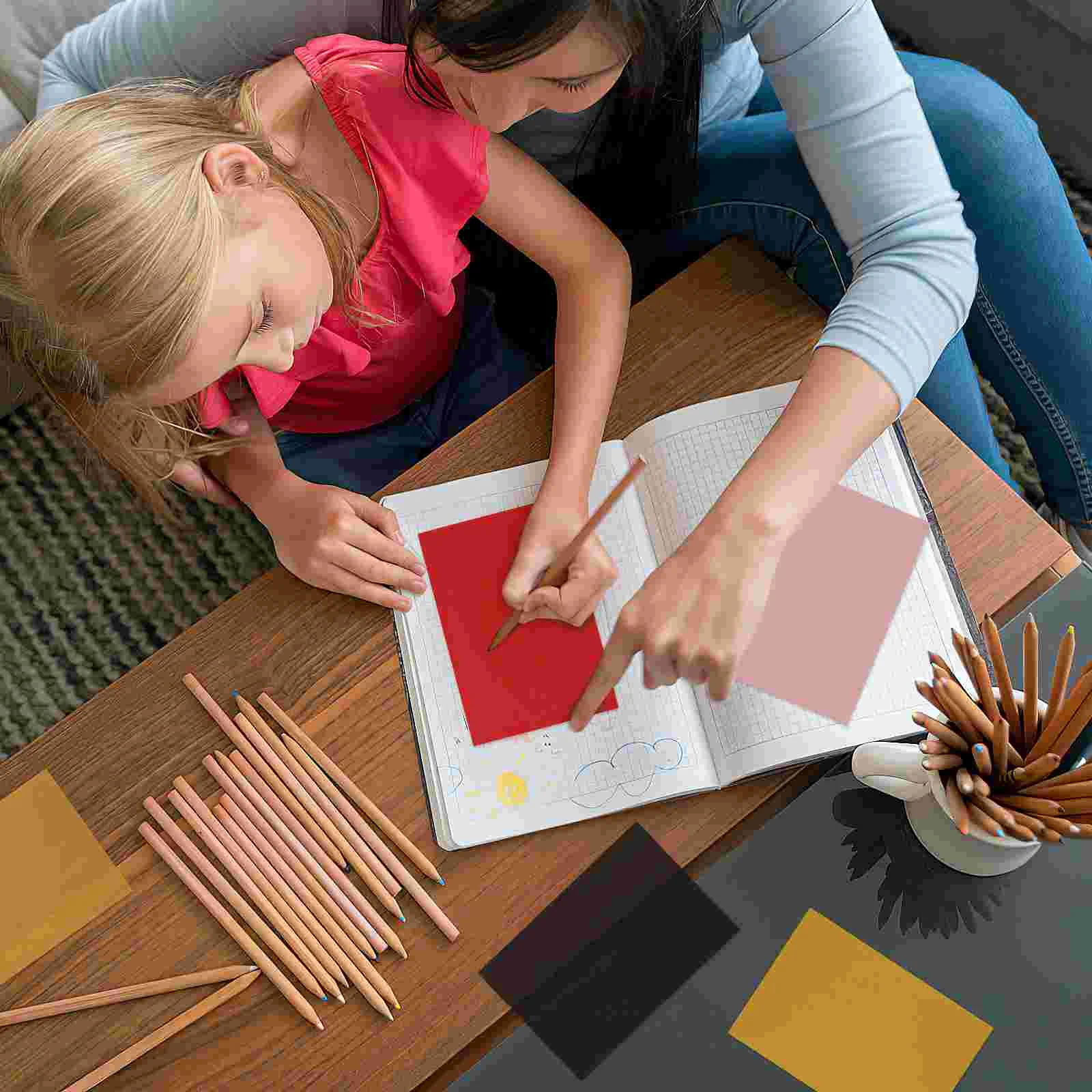 50 Sheet Vellum Paper for Printing Colored Printer Tracing Creative Drawing Child Printable