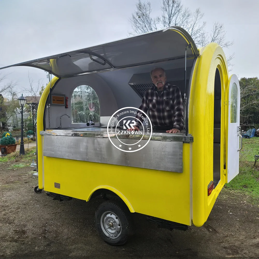 

2025 Mobile Kitchens Fast Food Trailers Simple Food Trucks Fully Equipped Food Trailer