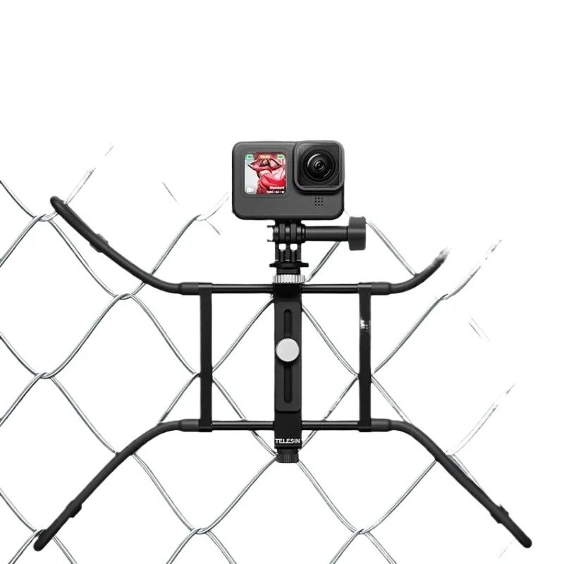 

Hanging net bracket for gopro action insta360 sports camera mobile football game