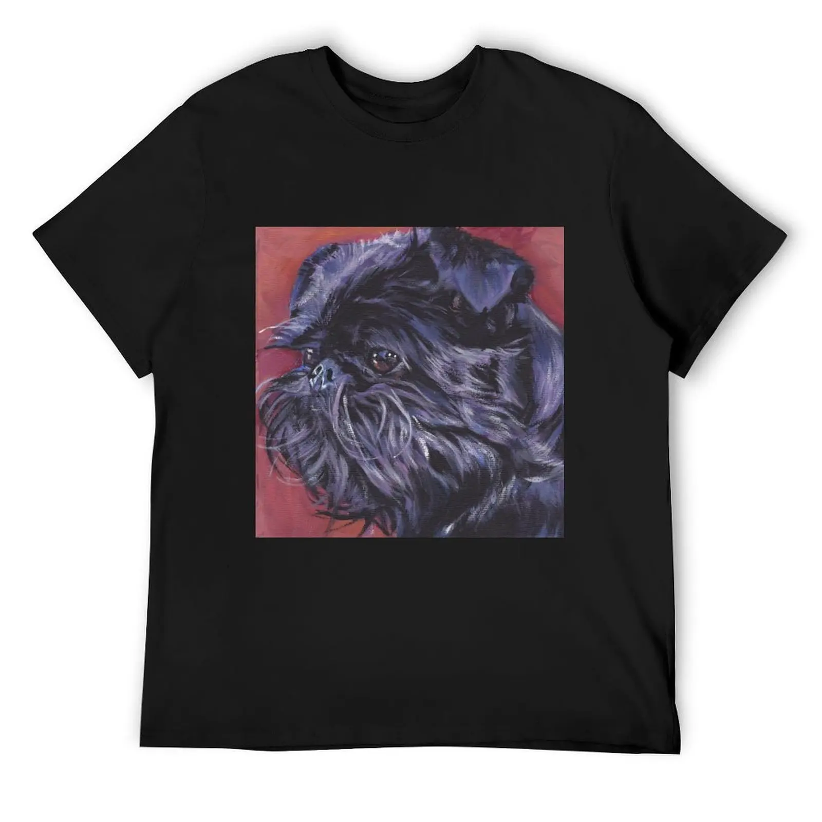 

Brussels Griffon Fine Art Painting T-Shirt Funny t-shirt shirts graphic tees anime tshirt luxury clothes men