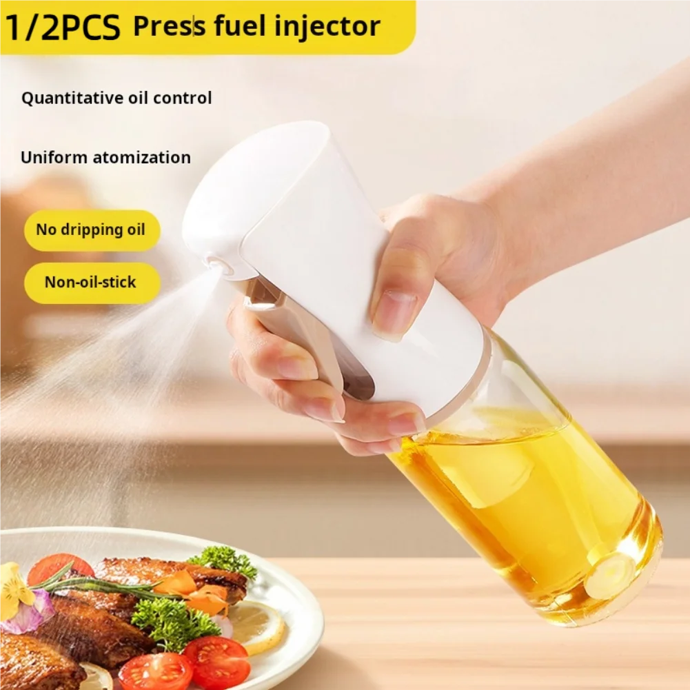 Camping Cooking Oil Container - 220ml 300ml Oil Spray Bottle Kitchen