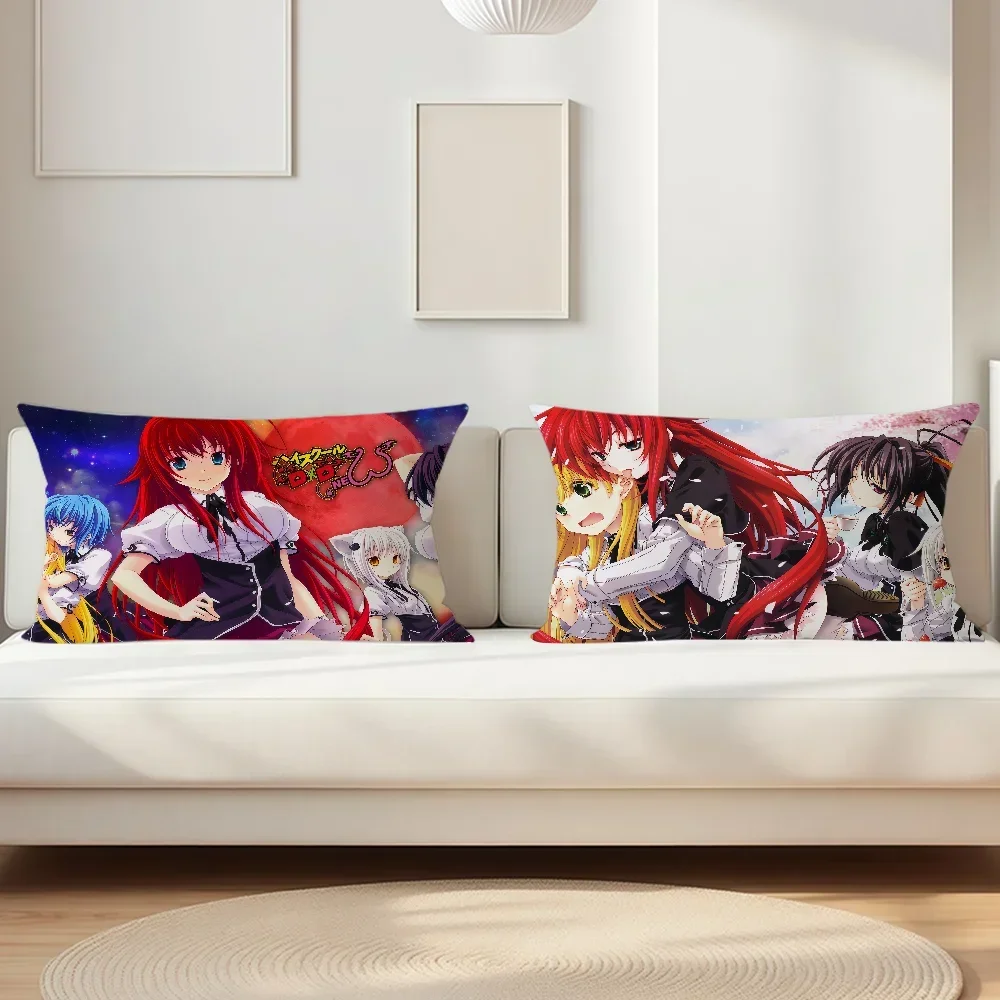 Anime H-High School DxD R-Rias Pillow Case Suitable For Decorating Homes Bedrooms Children Room Sofas And Other Places