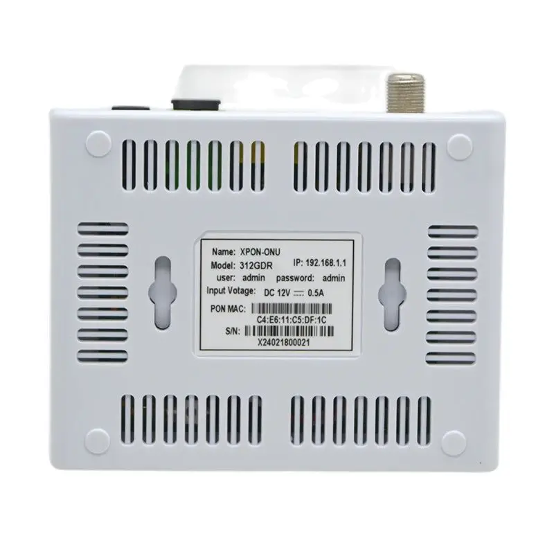 Imagem -04 - Single Port Gigabit Fibra Óptica Cat Xpon Onu Ont 1ge Catv Compatível com Epon Gpon-olt Preço de Fábrica Venda por Atacado Quente