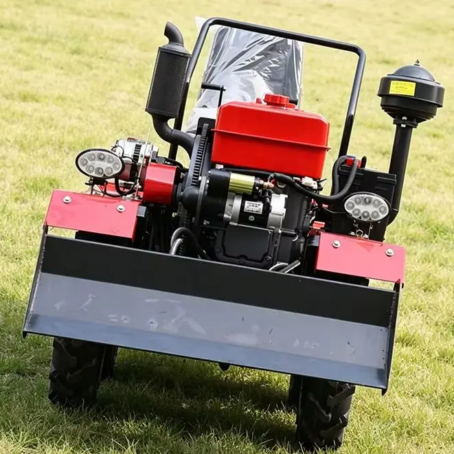 

Customized Efficient Farm Machinery with Rotary Tiller, Micro Tiller, Crawler Tractor and Ride-On Cultivator