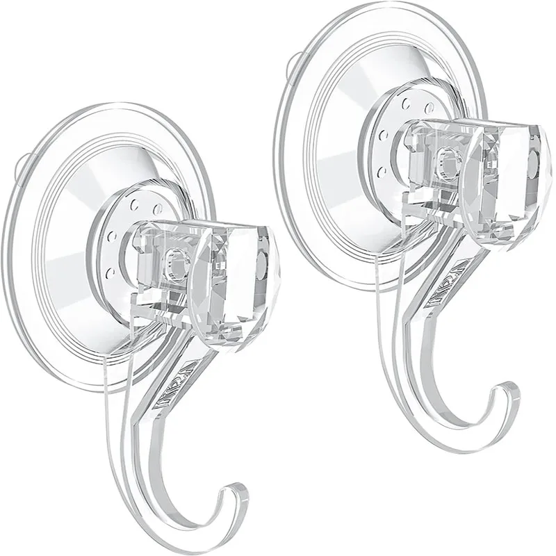 

Suction Cup Hook Transparent Heavy Duty Vacuum Suction Hooks Shower Wall Suction Cup Hangers Bathroom Kitchen Window Glass Door