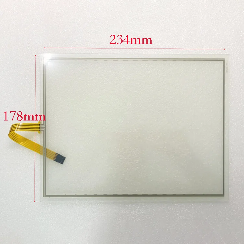 10.4inch 5 Wire for AMT2507 Resistive Touch Screen Industrial Digitizer Glass Panel 234*178mm