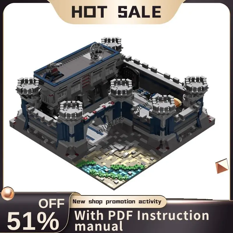 جديد 3518 قطعة فيلم معركة النجوم الشهيرة Moc الجندي قاعدة نموذج اللبنات Diy بها بنفسك الأفكار الإبداعية الاطفال اللعب عيد ميلاد هدية الكريسماس