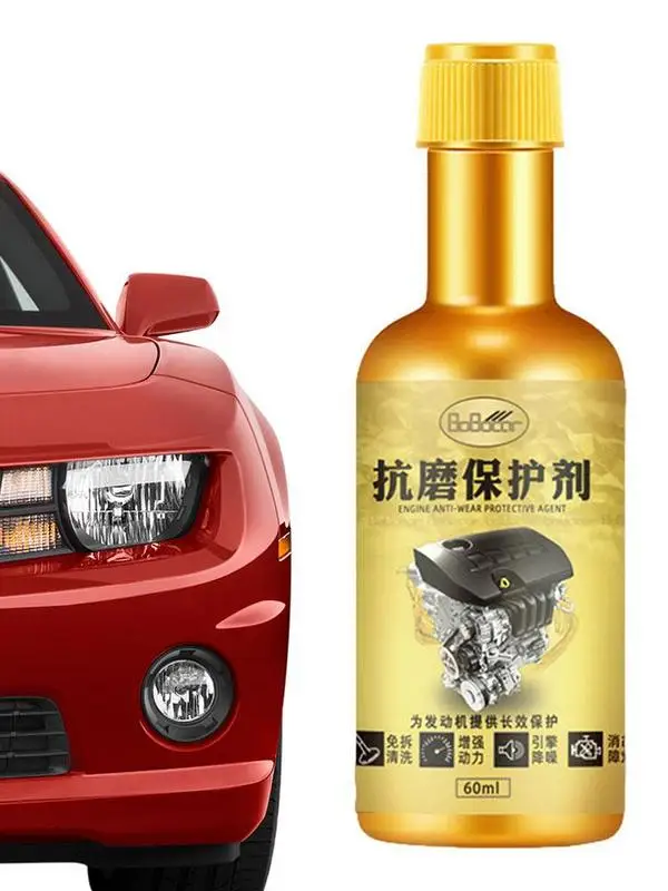 Engine Protection Oil 2.02oz Protective Motor Oil Restore Additive For Aut Engine Anti-Wear Noise Reduction Protective Agent