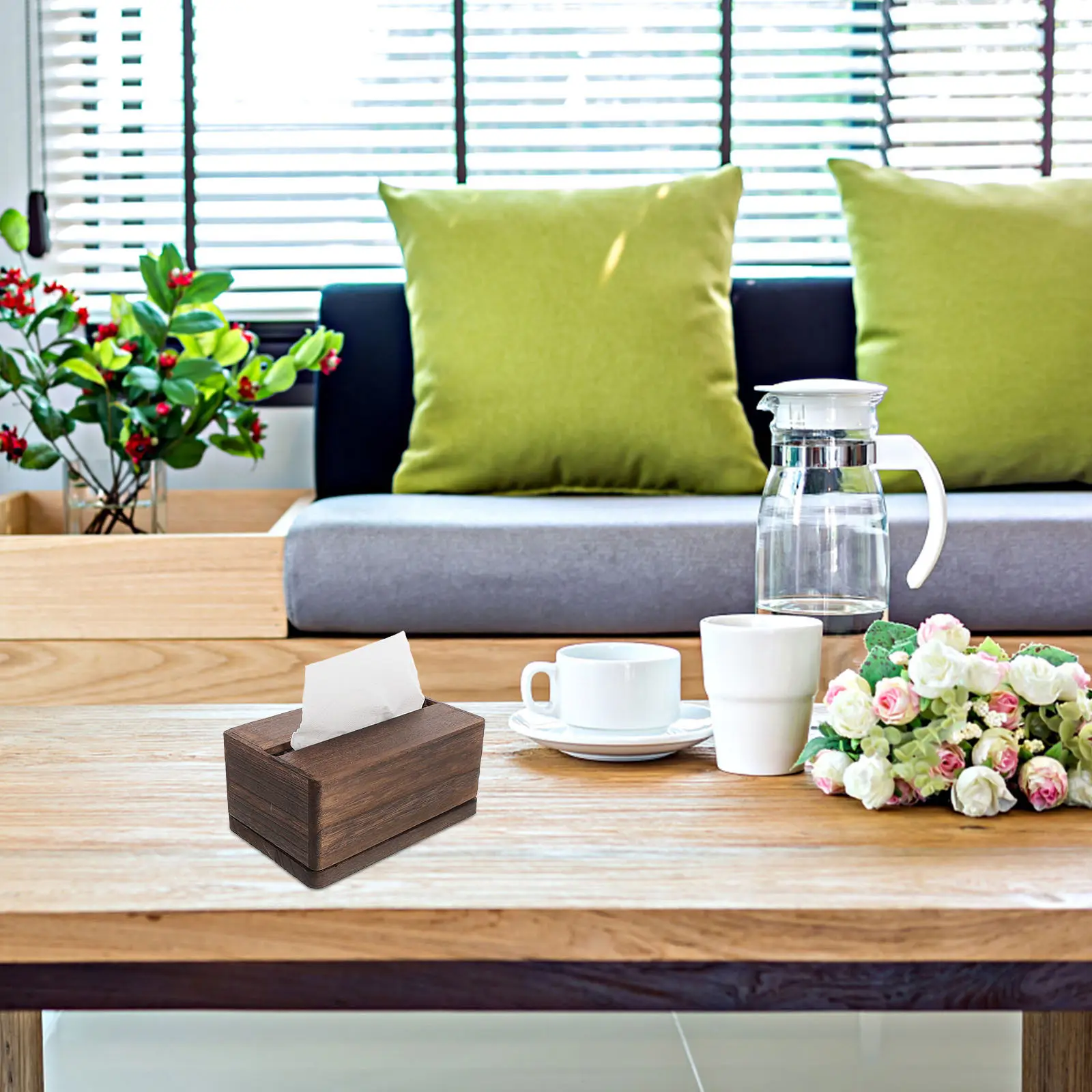 

Деревянный держатель для салфеток из массива дерева, минималистичный дизайн, настенный/настольный, прямоугольный диспенсер для салфеток, экономия места, удобное хранение