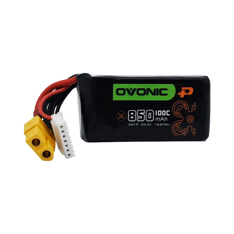 Bateria Lipo para Avião RC FPV, Helicóptero e Peças Drone, 850mAh, 14.8V, 22.2V, 100C, 4S, 6S