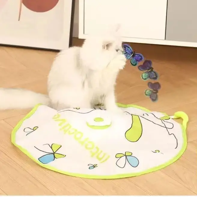 

Automatic Cat Toy Accessories Interactive Hiding Cover Exercise Toy Funny