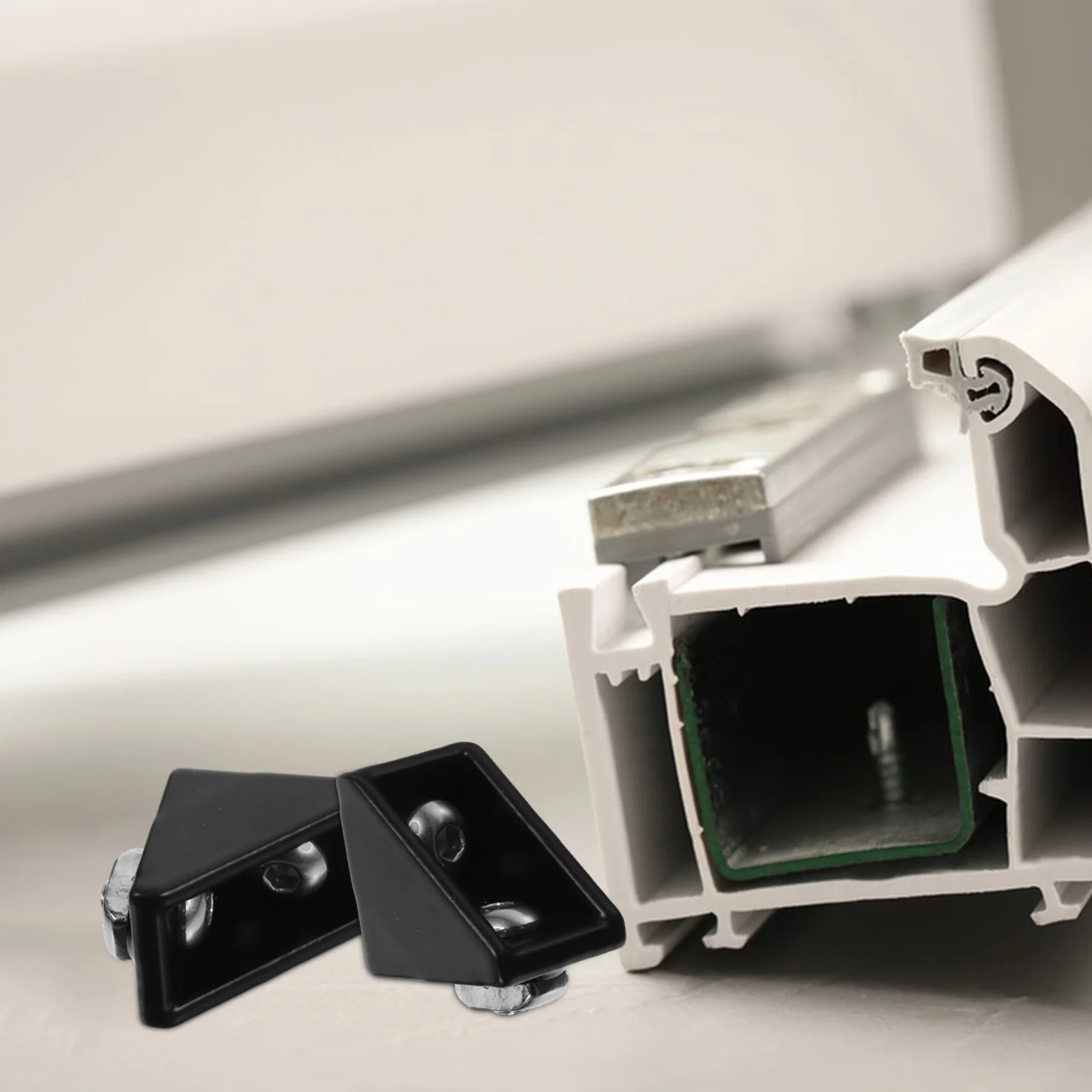 

20 set Aluminum Profile Corner Bracket 2020 Right Angle Connector For Extrusion Fastener L Bracket Connectors Diy Furniture