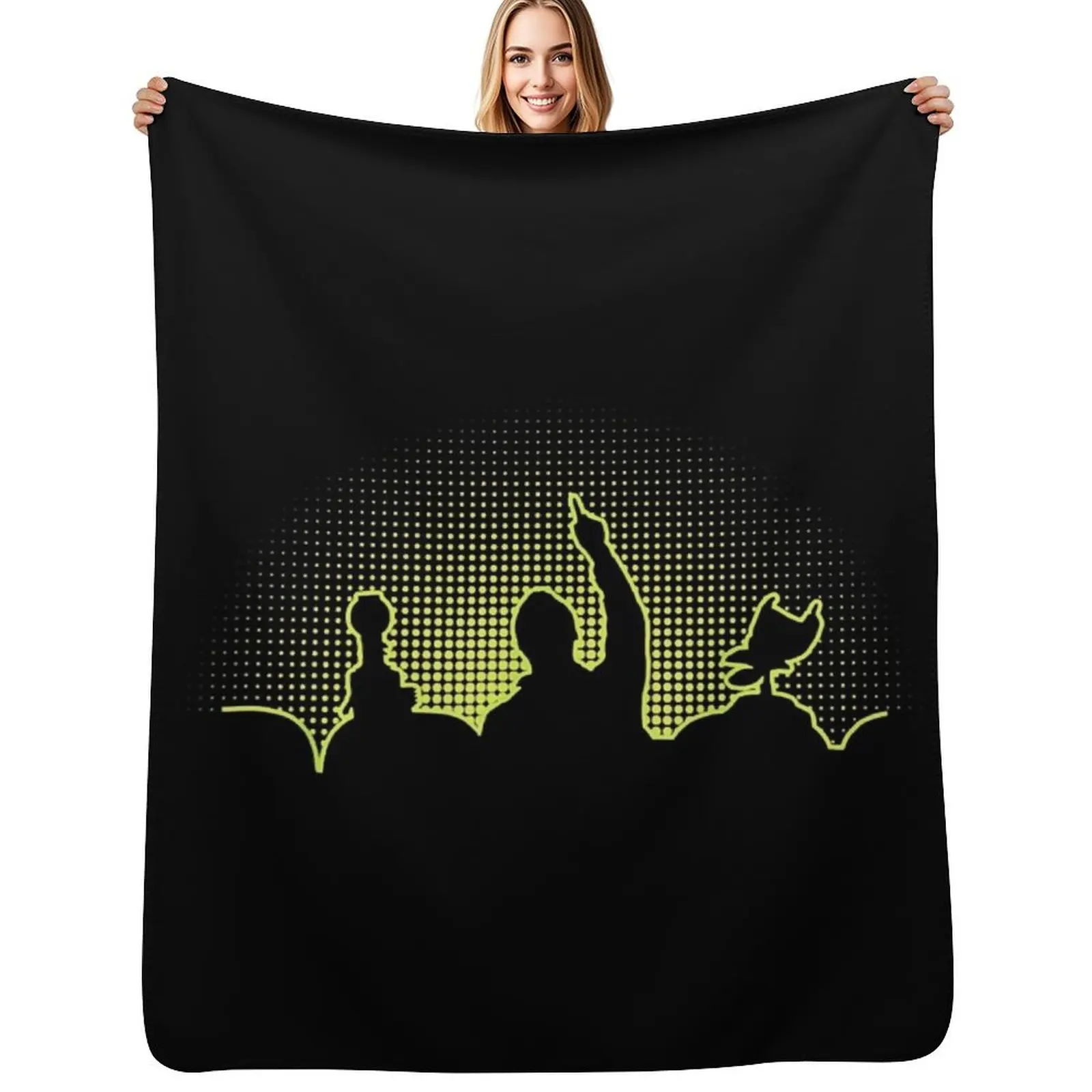 Mystery Science Theater 3000 Throw Blanket Nap Decorative Sofas Sleeping Bag Decoratives Sofa Throw Plush Blankets