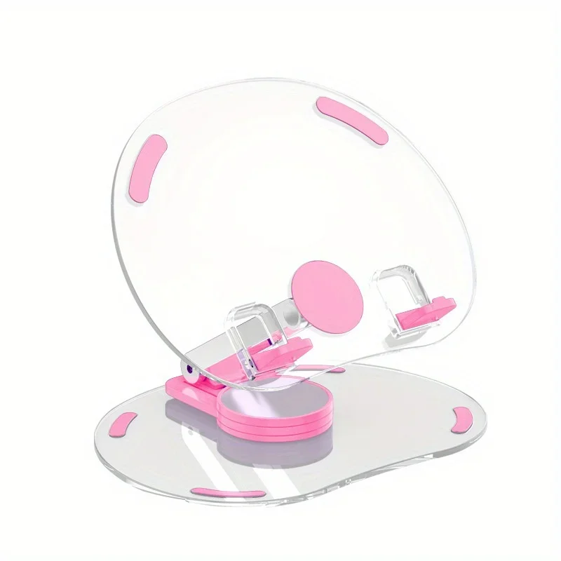 360° Foldable Rotation Laptop Stand & Phone Stand Holder - Universal Colorful Holder for Notebook, Multi-Angle Adjustable, Clear